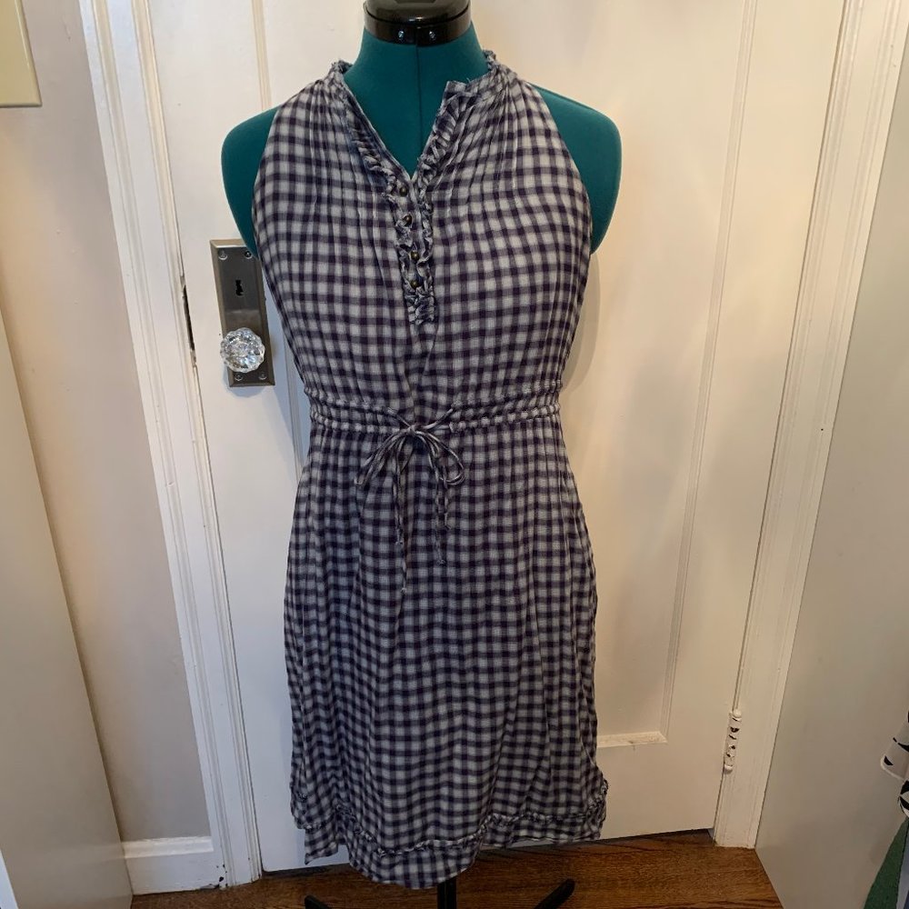 3/$30 Converse Blue Plaid Dress